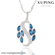 32716 Mode Elegant Kubikzircon Rhodium Nachahmung Schmuck Kette Anhänger